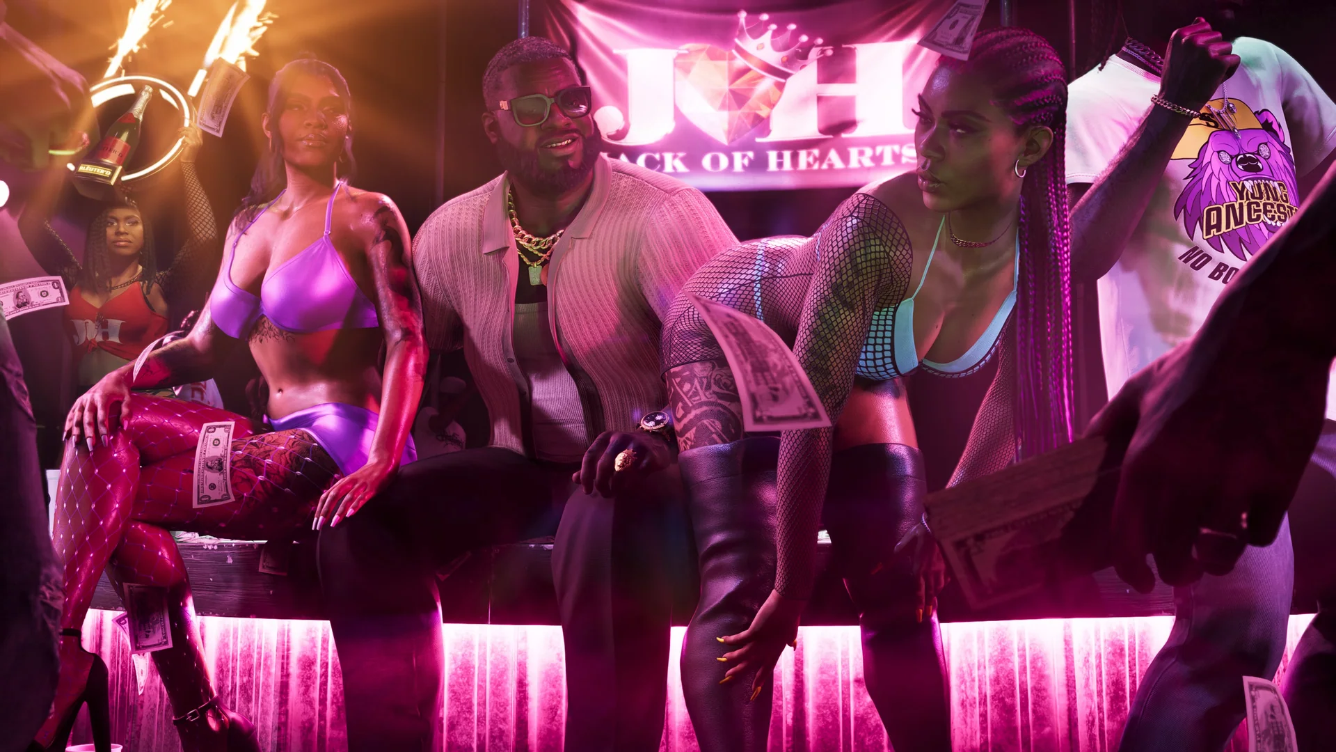 Official Grand Theft Auto VI screenshot showing Boobie Ike.
