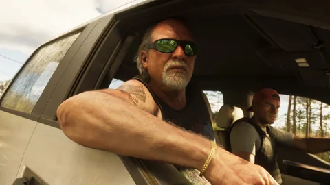 Official Grand Theft Auto VI screenshot showing Brian Heder.
