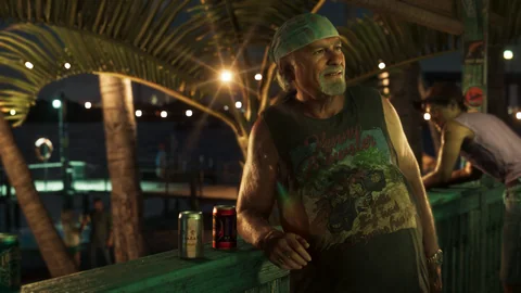 Official Grand Theft Auto VI screenshot showing Brian Heder.