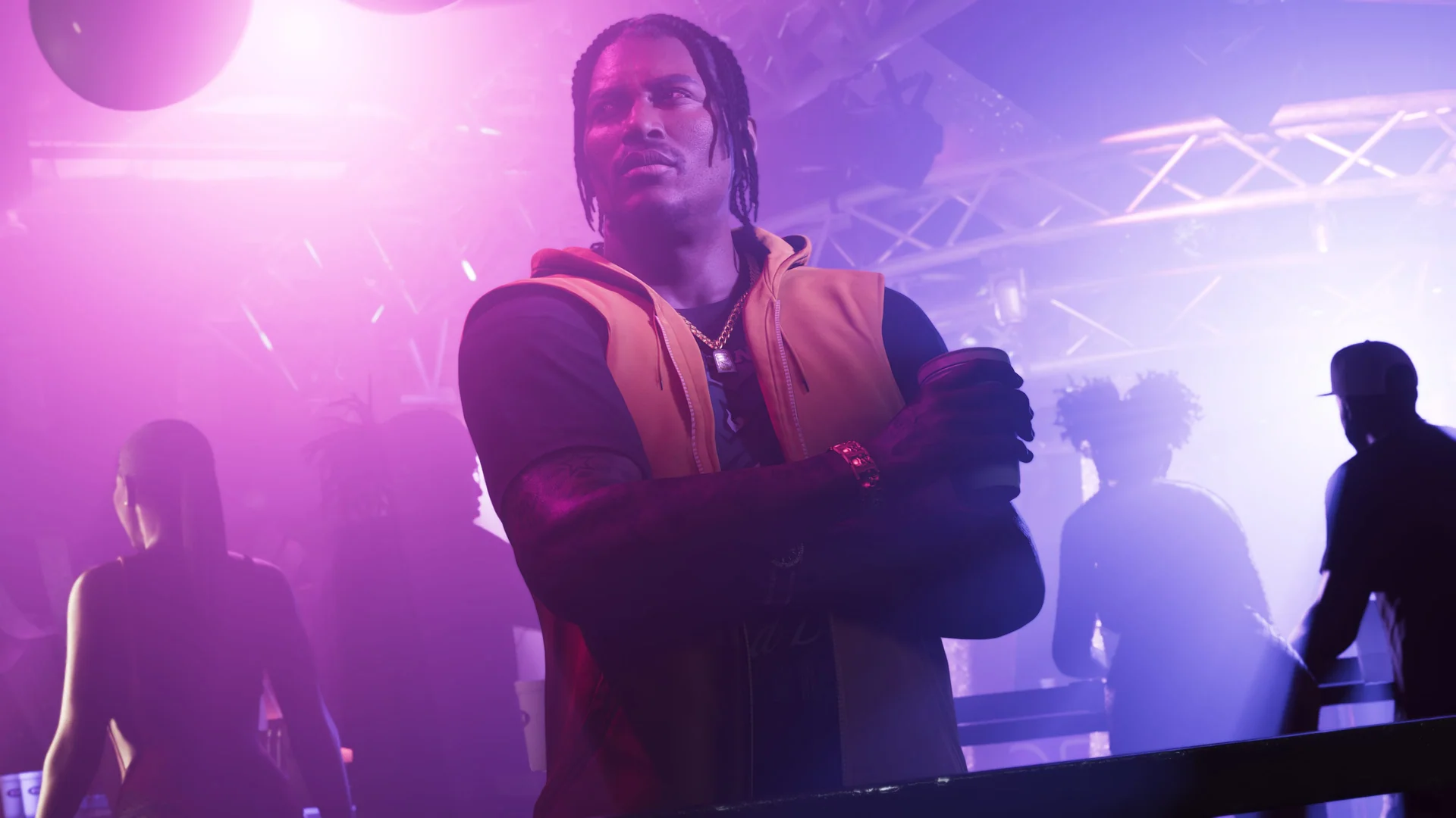 Official Grand Theft Auto VI screenshot showing Dre'Quan Priest.