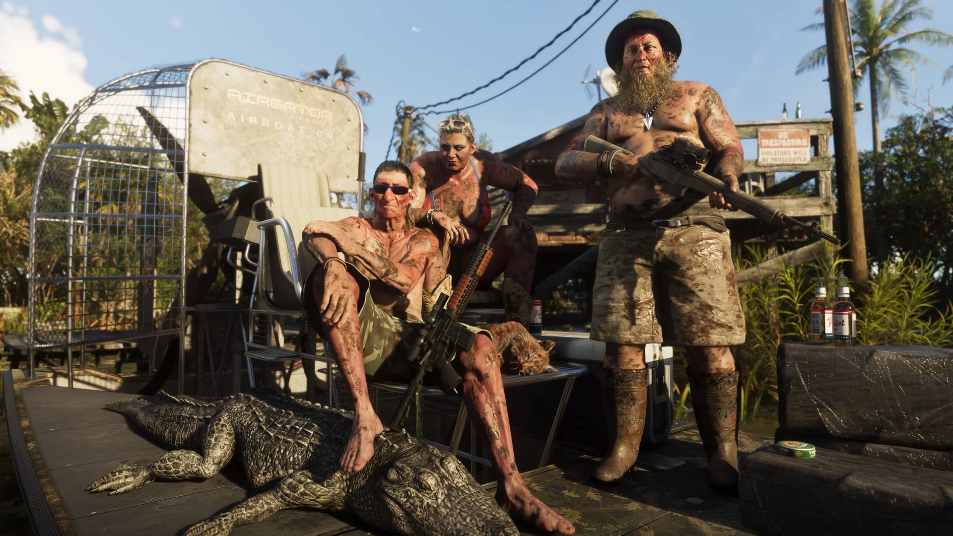 Official Grand Theft Auto VI screenshot showing Grassrivers.