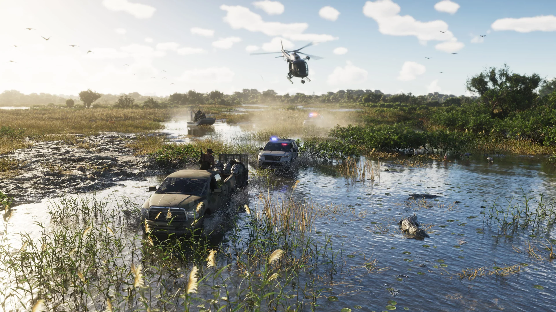 Official Grand Theft Auto VI screenshot showing Grassrivers.