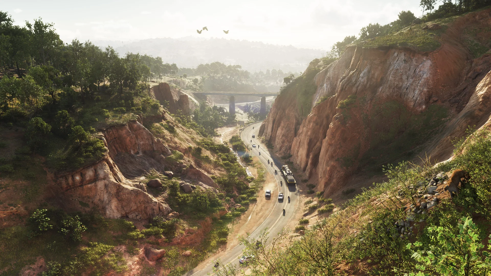 Official Grand Theft Auto VI screenshot showing Mount Kalaga National Park.