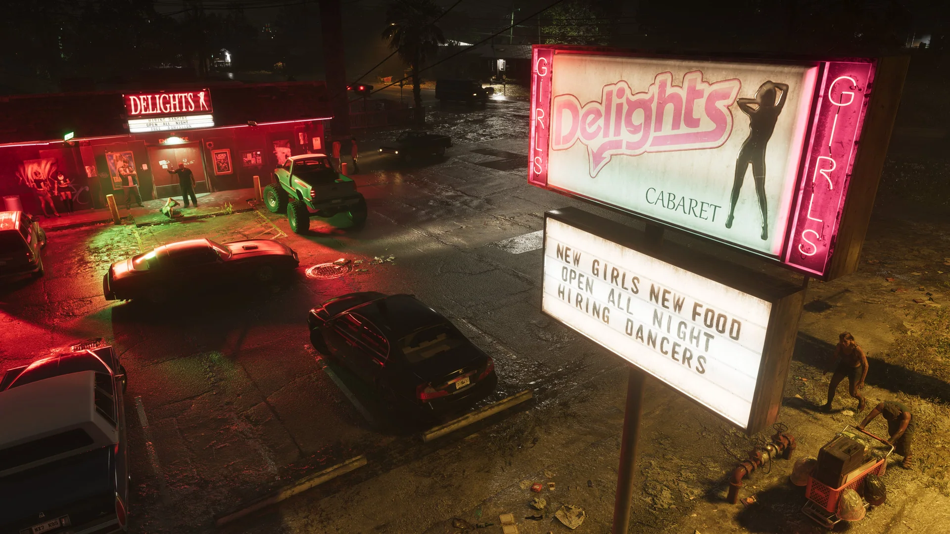 Official Grand Theft Auto VI screenshot showing Port Gellhorn.