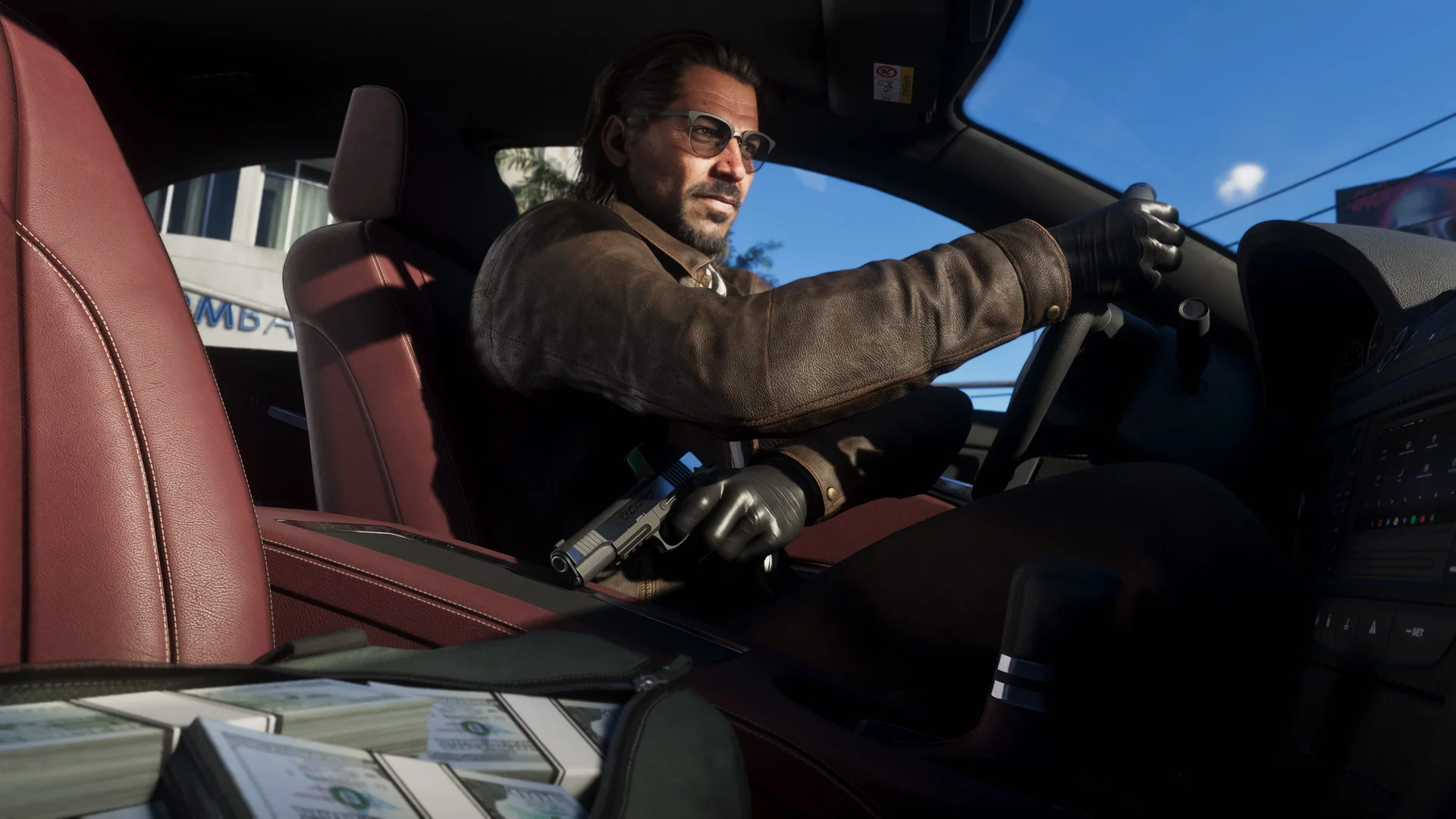 Official Grand Theft Auto VI screenshot showing Raul Bautista.